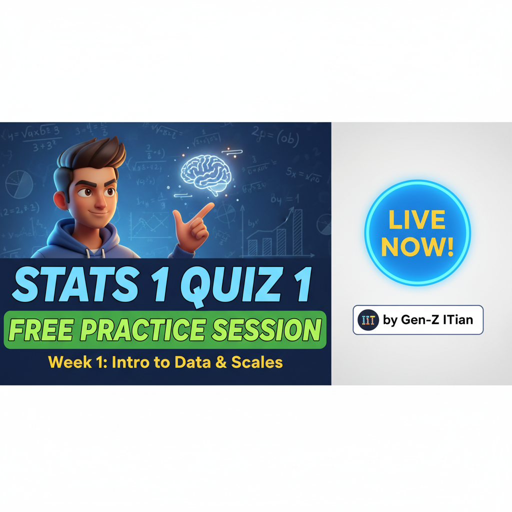 Stats 1 Quiz 1 PYQs
